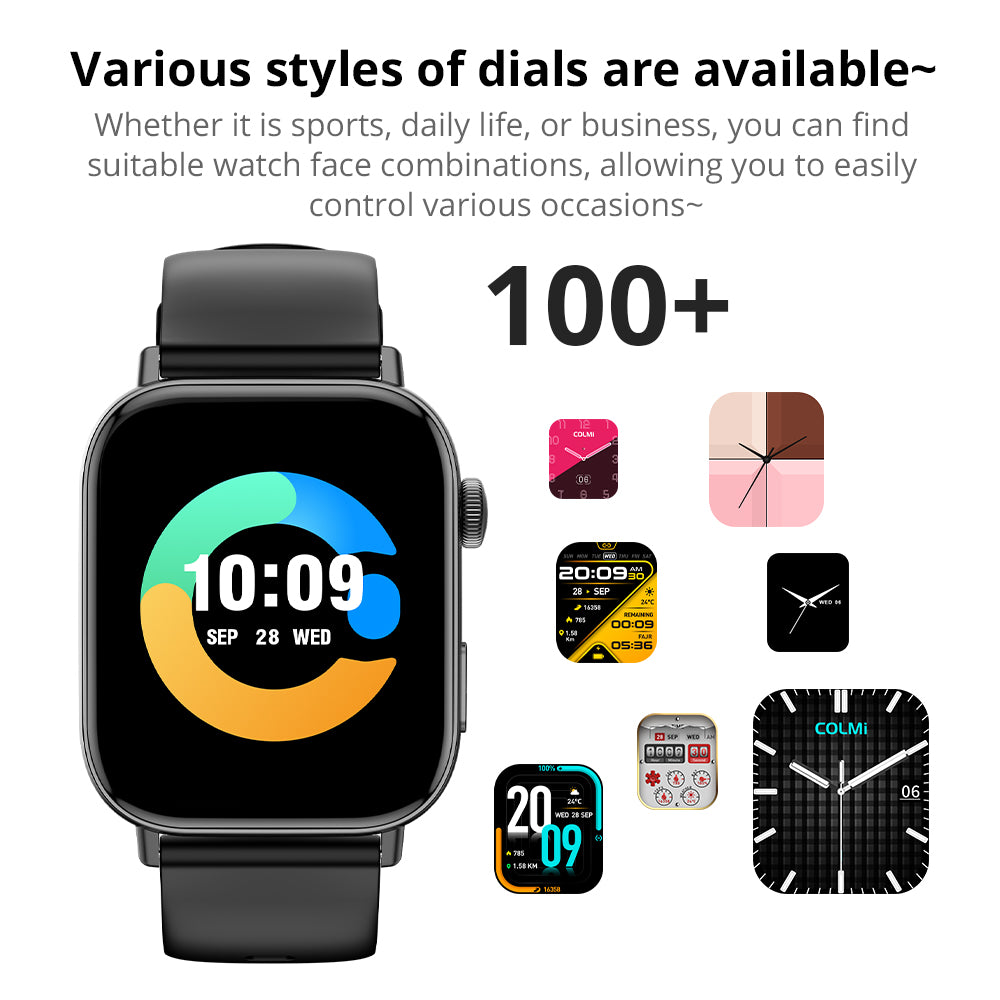 Max BT Calling Smart Watch 1.93" Inch Big Touch Screen Health