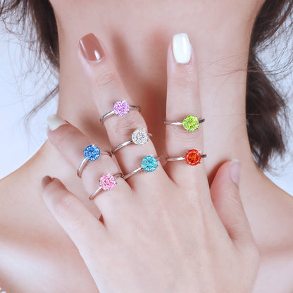 Hot Selling Luxury Women Wedding 18K Gold Plated Iced Out Custom Zirconia Ring