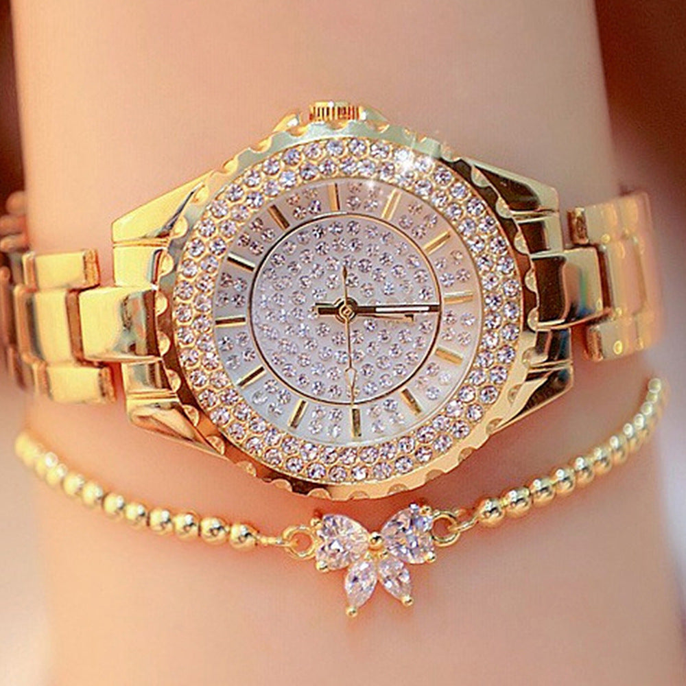 Luxury Diamond Quartz Watches