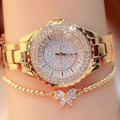 Luxury Diamond Quartz Watches