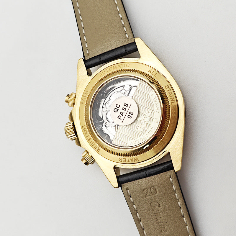 5ATM Waterproof Fully Automatic Mechanical Watch, High-end Men's Watch