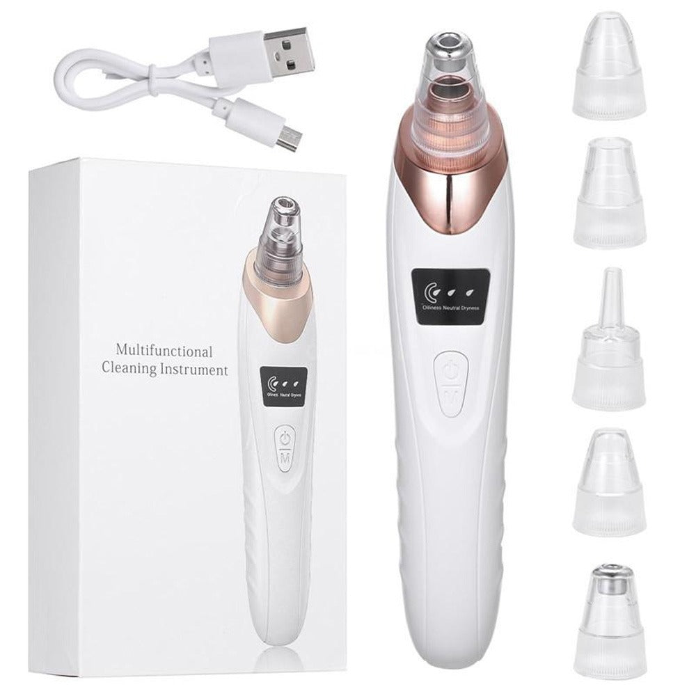 Rechargeable Blackhead Acne Oil Remover Vacuum Suction Face Pore Cleaner Facial Beauty Equipment,Blackhead Removal Machine