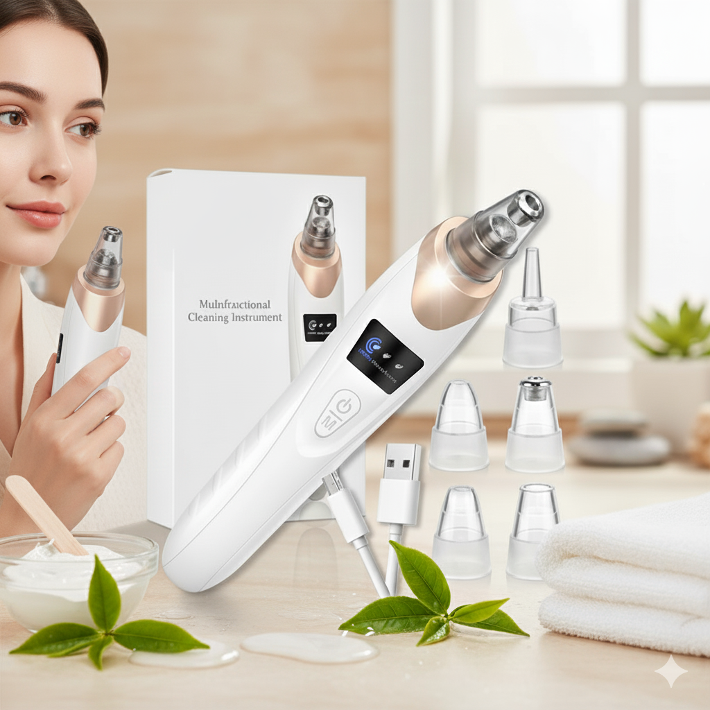 Rechargeable Blackhead Acne Oil Remover Vacuum Suction Face Pore Cleaner Facial Beauty Equipment,Blackhead Removal Machine